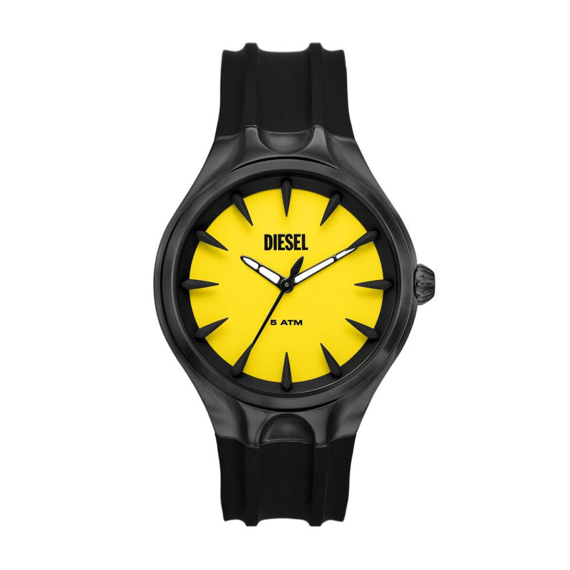 Diesel Streamline Mens Grey Silicone Watch-DZ2201