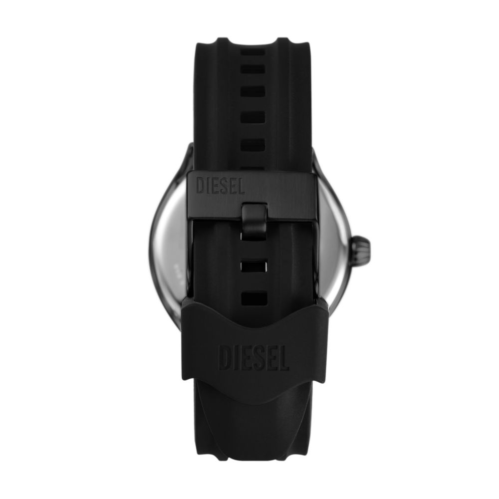Diesel Streamline Mens Black Silicone Watch-DZ2203