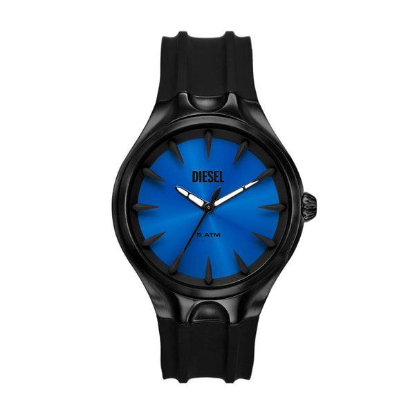 Diesel Streamline Mens Black Silicone Watch-DZ2203