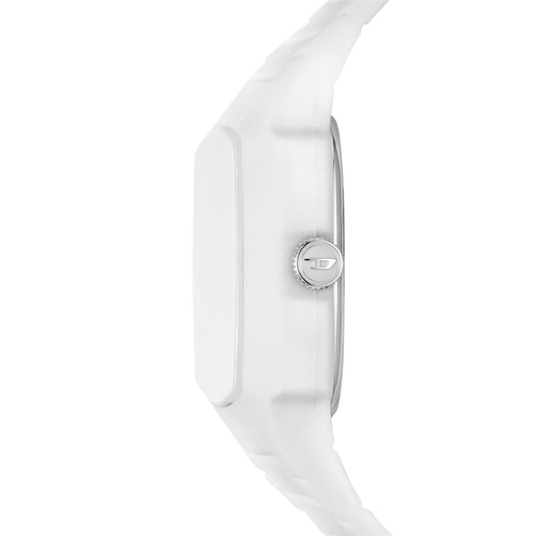 Diesel Cliffhanger 2.0 Mens White Silicone Watch-DZ2204