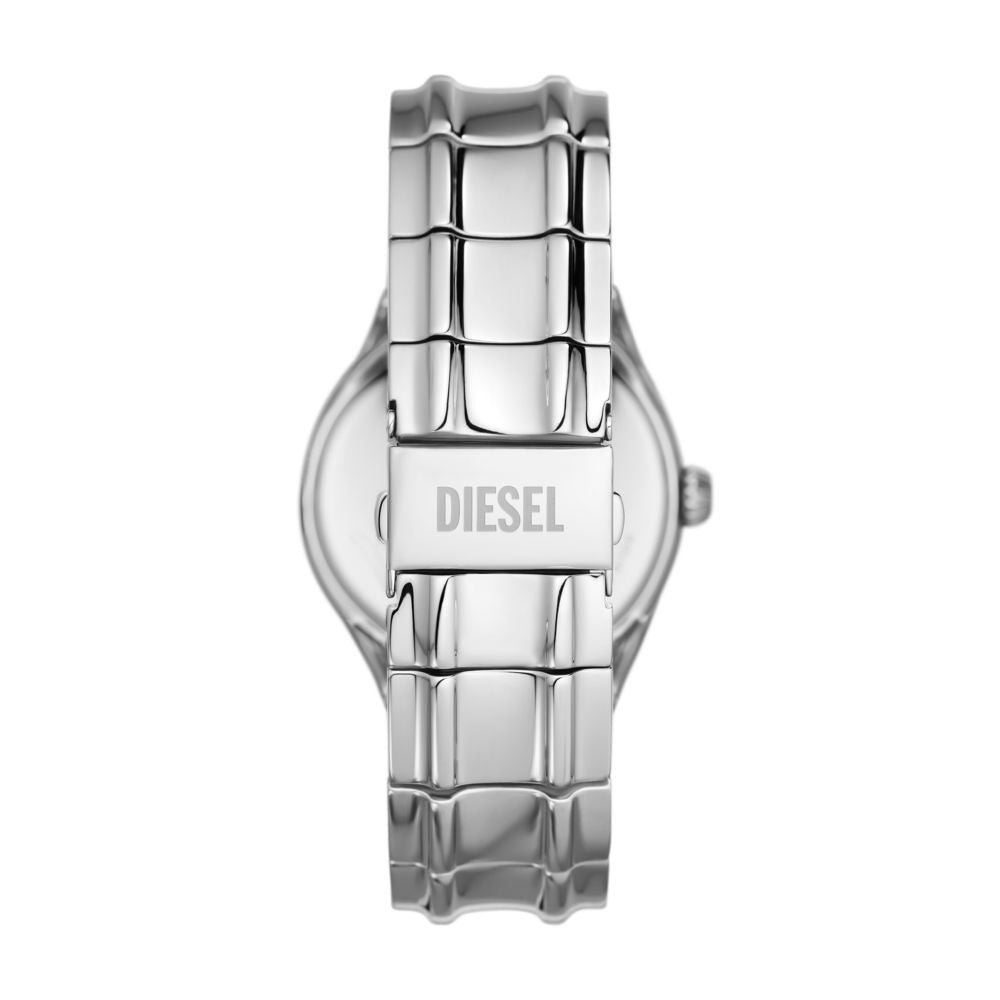 Diesel Streamline Mens Silver Stainless Steel Strap Watch-DZ2205