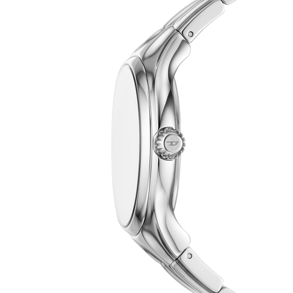 Diesel Streamline Mens Silver Stainless Steel Strap Watch-DZ2205