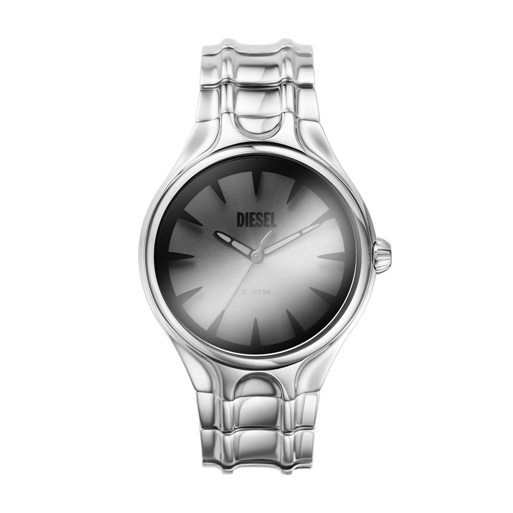 Diesel Streamline Mens Silver Stainless Steel Strap Watch-DZ2205