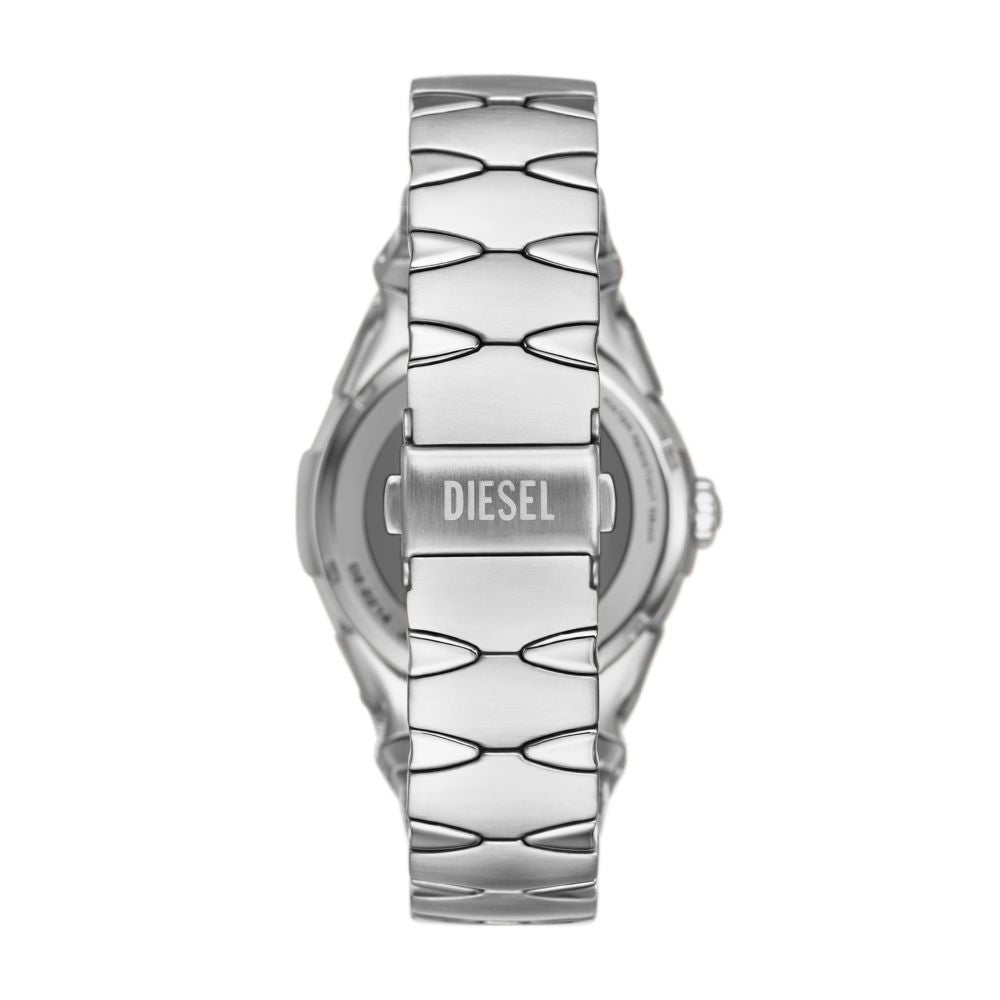 Diesel D-Sruptor Mens Silver Stainless Steel Strap Watch-DZ2212