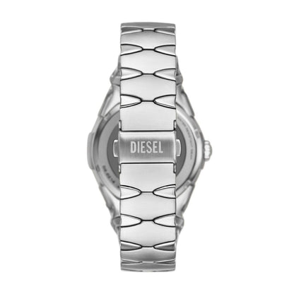 Diesel D-Sruptor Mens Silver Stainless Steel Strap Watch-DZ2212
