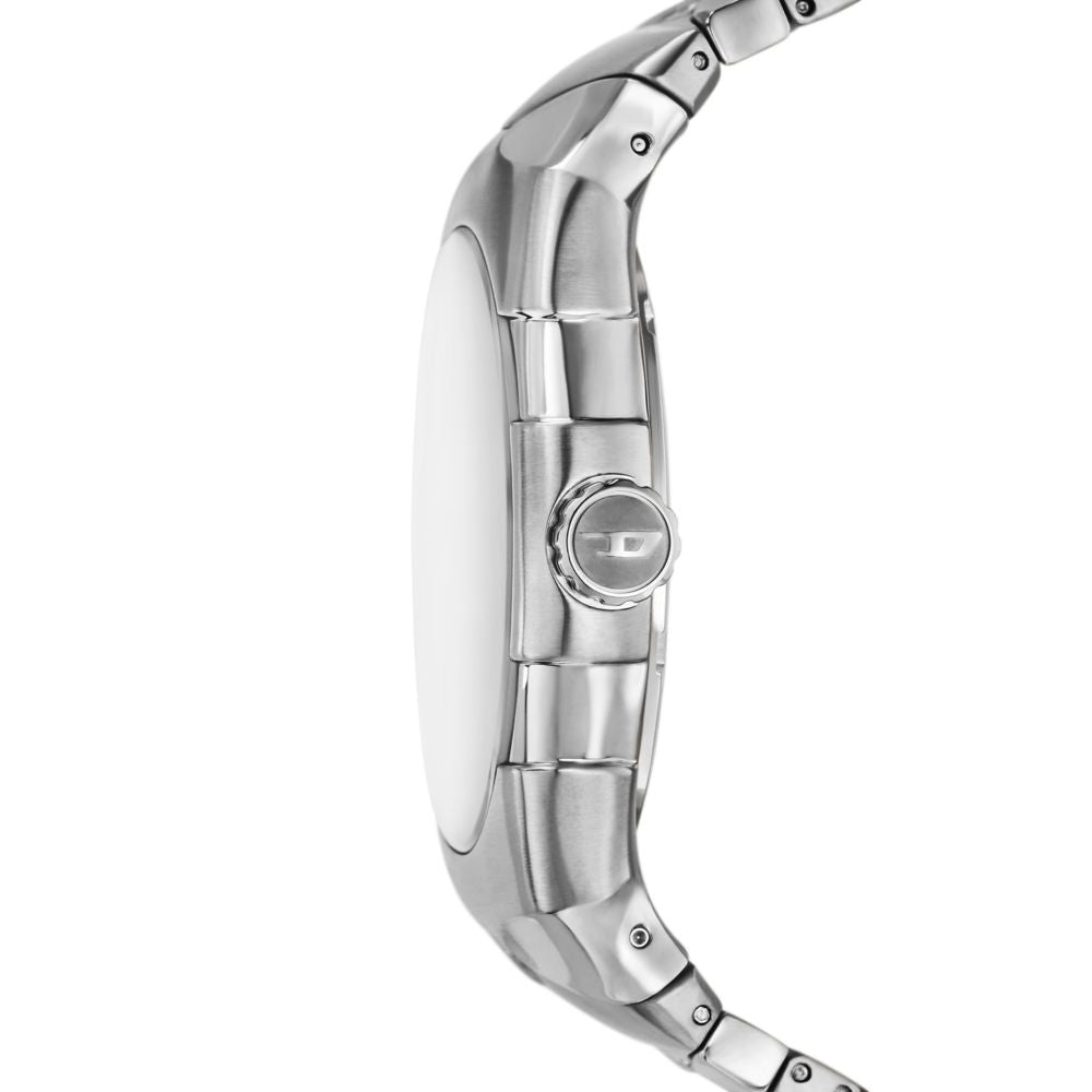Diesel D-Sruptor Mens Silver Stainless Steel Strap Watch-DZ2212