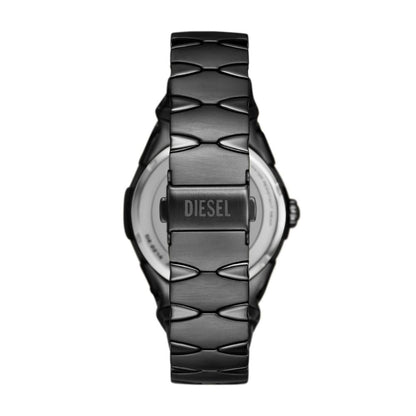 Diesel D-Sruptor Mens Black Stainless Steel Strap Watch-DZ2213