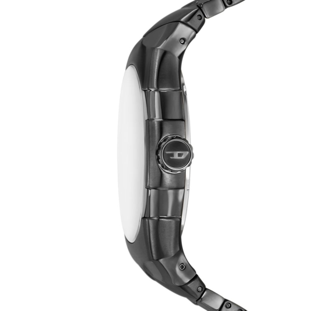 Diesel D-Sruptor Mens Black Stainless Steel Strap Watch-DZ2213