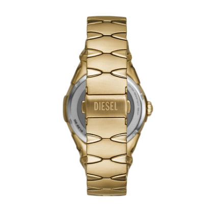 Diesel D-Sruptor Mens Gold Stainless Steel Strap Watch-DZ2214