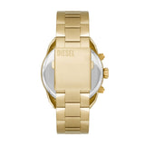 Diesel Spiked Chronograph Gold-Tone Stainless Steel Watch - DZ4608