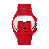 Diesel Framed Mens Red Nylon Watch-DZ4621