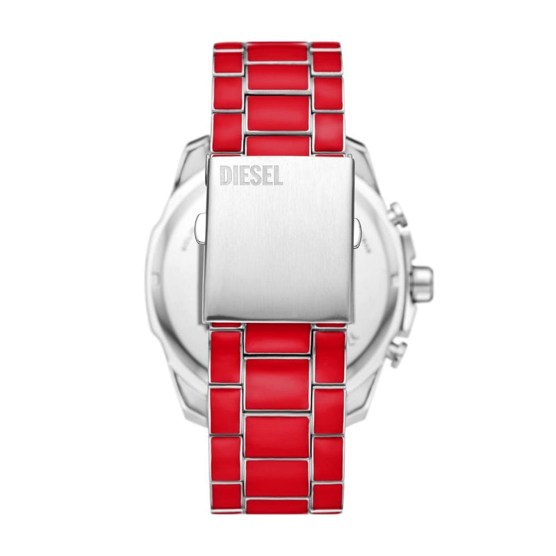 Diesel Mega Chief Mens Red Stainless steel Watch-DZ4638