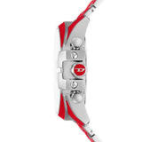 Diesel Mega Chief Mens Red Stainless steel Watch-DZ4638