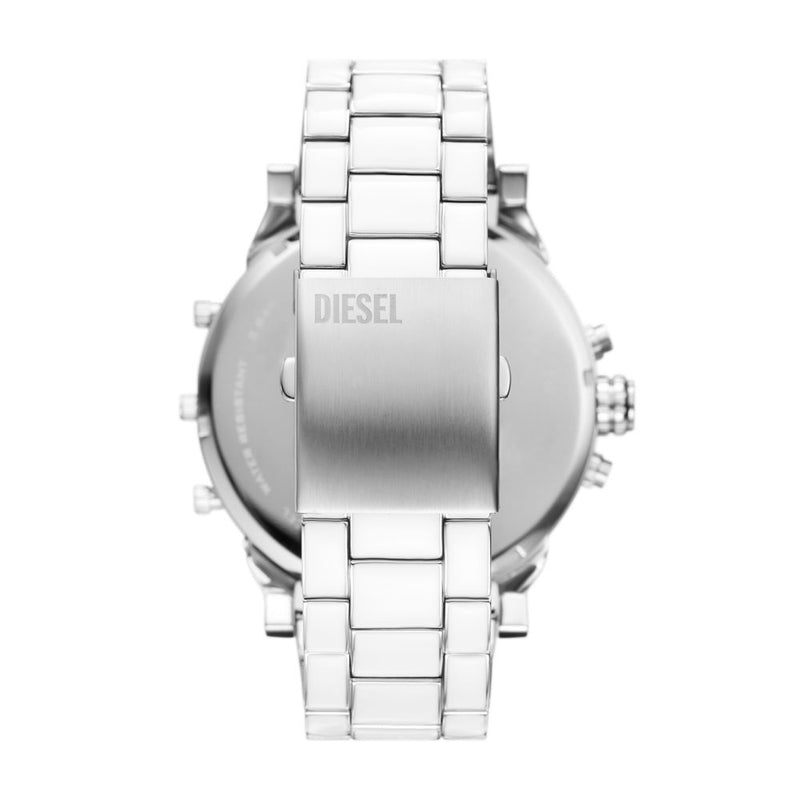 Diesel Mr. Daddy 2.0 Mens Silver Stainless Steel Watch-DZ7481