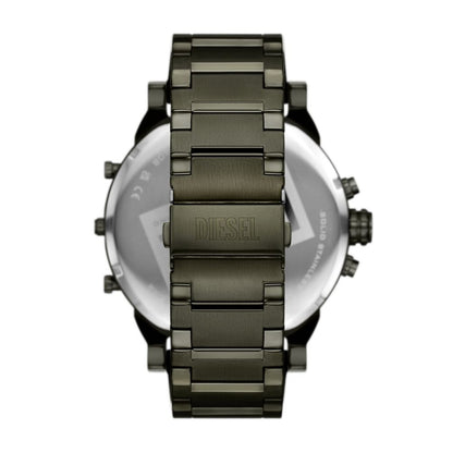 Diesel Mr. Daddy 2.0 Mens Green Stainless Steel Strap Watch-DZ7485