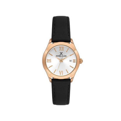 Daniel Klein Leather Womens Watch-DK113921