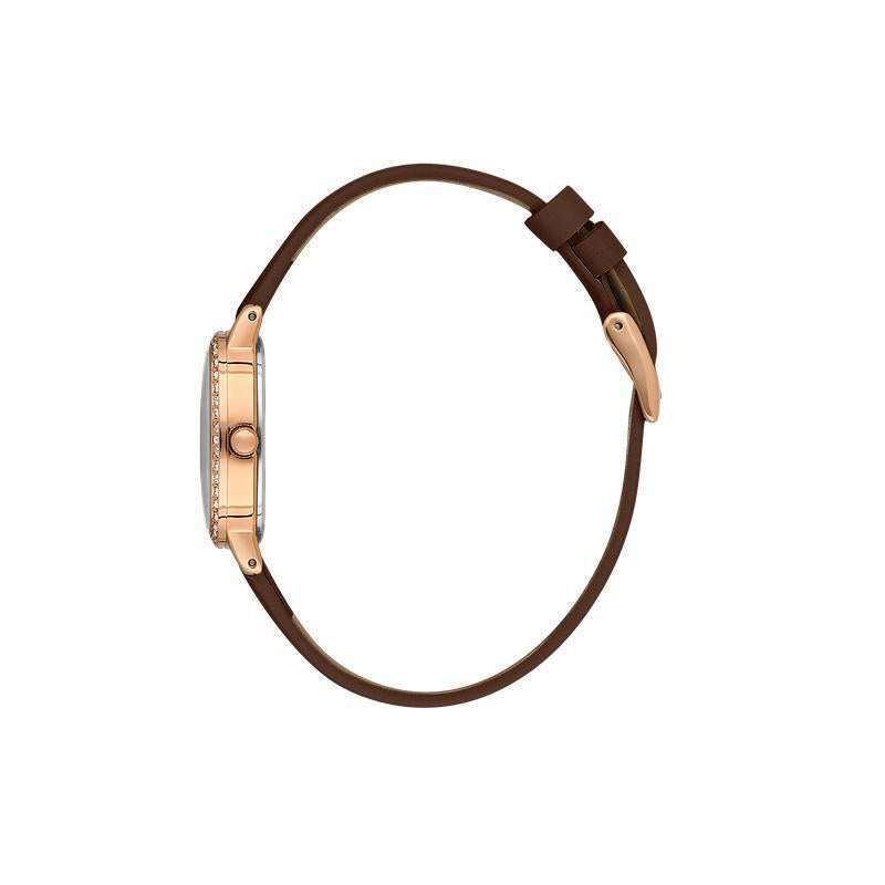 Daniel Klein Leather Womens Watch-DK113943