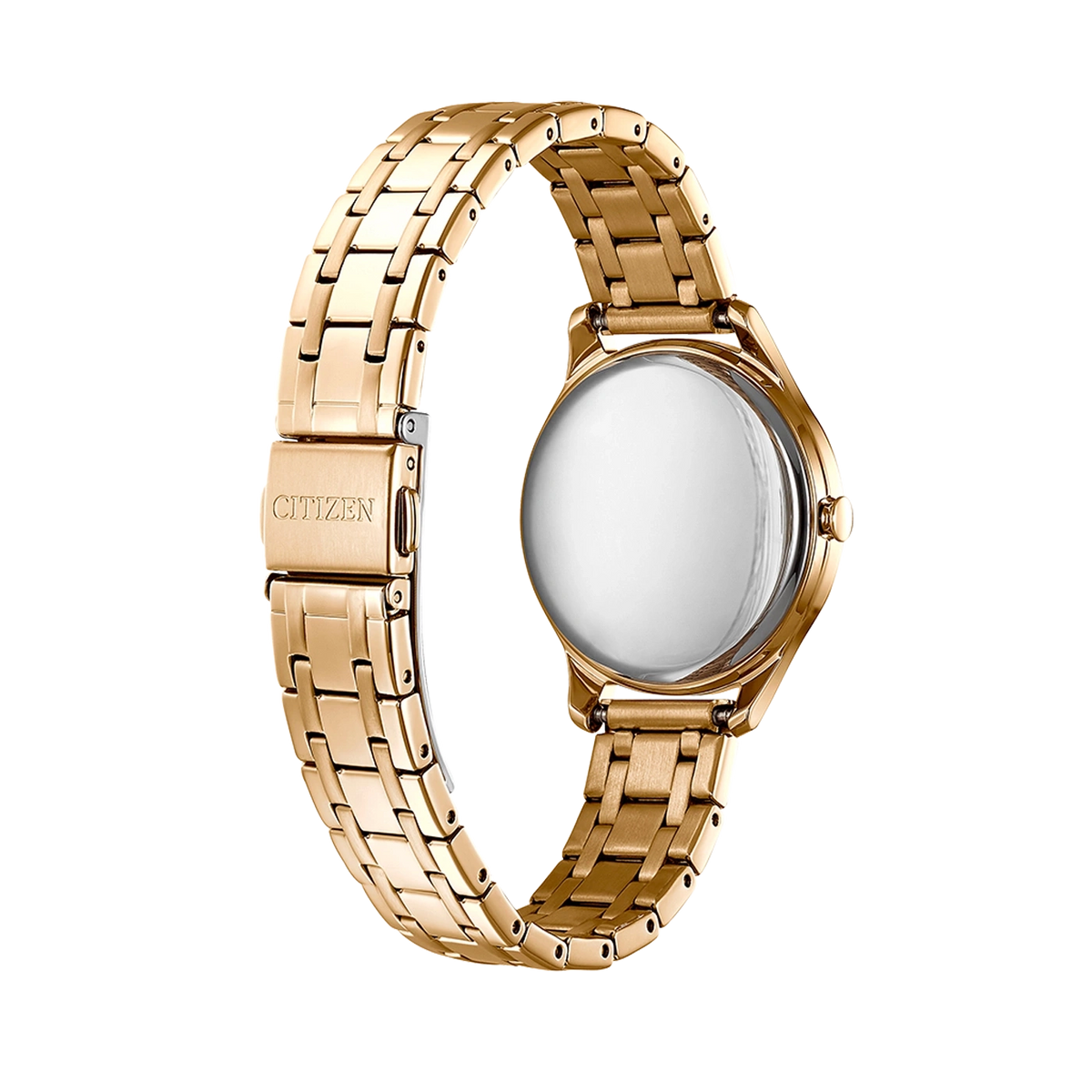 Citizen - Women Pink Stainless Steel Strap Watch - EM0503-75X