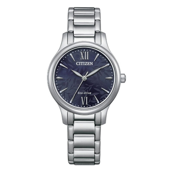 Citizen Solar Womens Silver Stainless steel Strap Watch-EM0899-72L