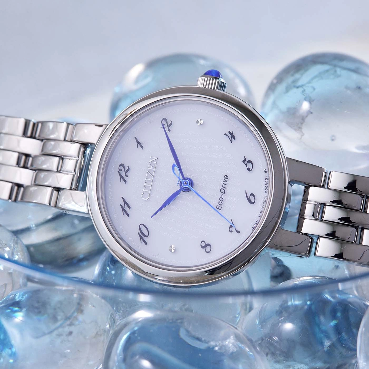 Citizen - Women Silver Stainless Steel Strap Watch - EM0990-81A