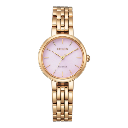 Citizen Pink Stainless steel Women Watch-EM0993-82X