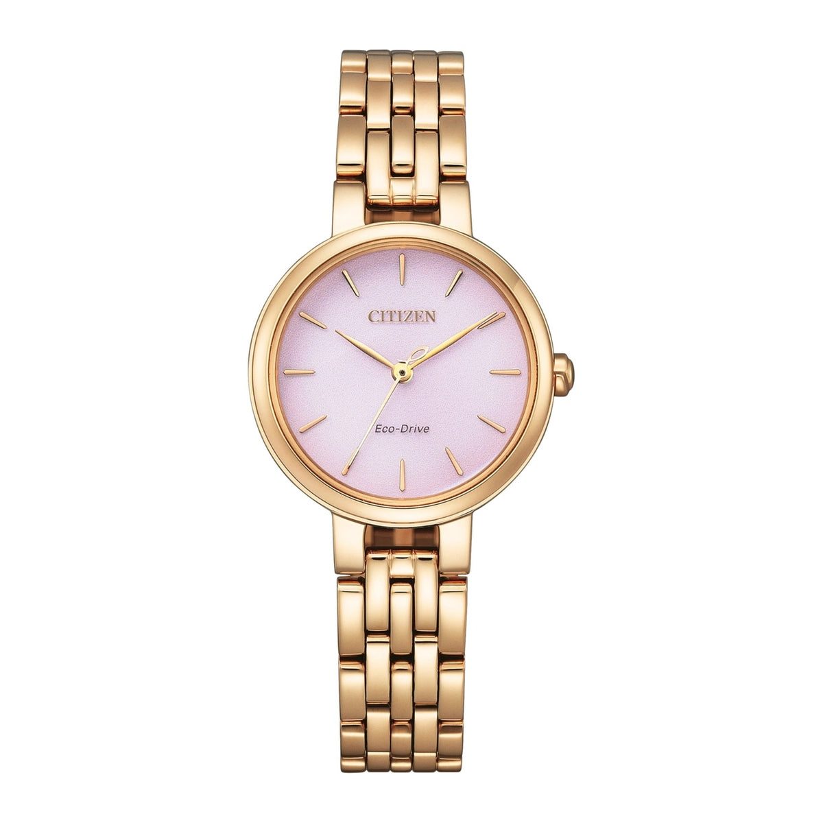 Citizen Pink Stainless steel Women Watch-EM0993-82X