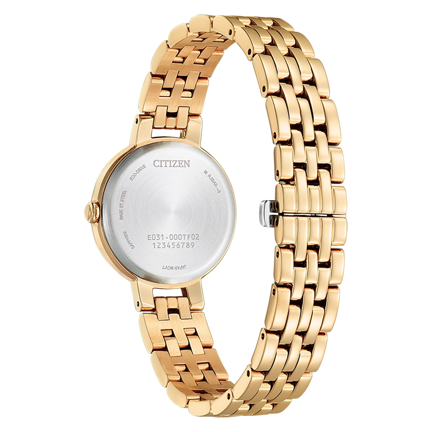 Citizen Pink Stainless steel Women Watch-EM0993-82X