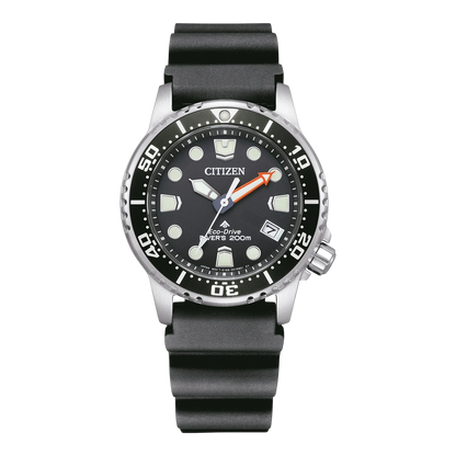 Citizen - Men Black Rubber Strap Watch - EO2020-08E