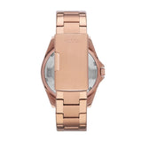 Fossil Riley Rose gold Stainless Steel Women Watch-ES2811