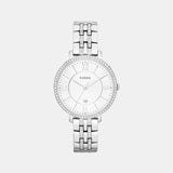 Fossil Jacqueline Silver/Steel Stainless Steel Women Watch-ES3545