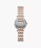 Fossil Carlie Mini Women Stainless Steel Watch-ES4649