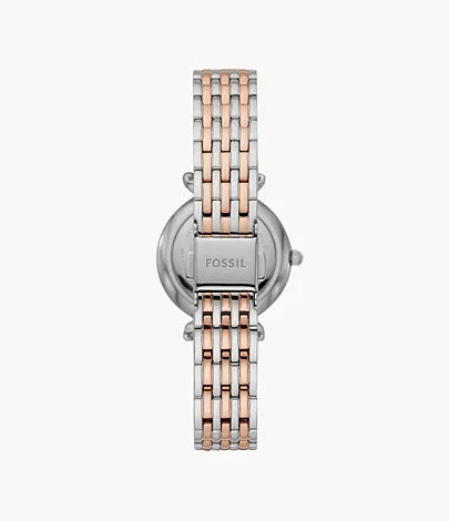 Fossil Carlie Mini Women Stainless Steel Watch-ES4649