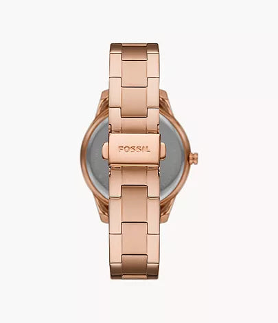 Fossil - Stella Sport Women'S Gold Stainless Steel Watch-ES5106