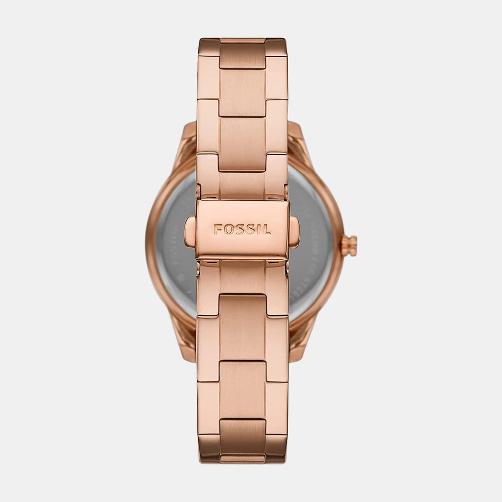 Fossil - Stella Sport Women'S Gold Stainless Steel Watch-ES5106