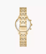 Fossil Neutra Womens Gold Stainless steel Watch-ES5219