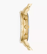 Fossil Neutra Womens Gold Stainless steel Watch-ES5219