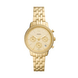 Fossil Neutra Womens Gold Stainless steel Watch-ES5219