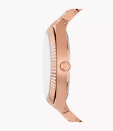 Fossil Scarlette Women Rose Gold Stainless Steel Watch-ES5258