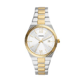 Fossil Scarlette Women Silver Stainless Steel Watch-ES5259