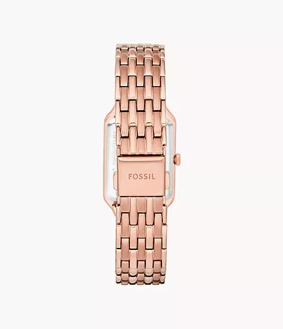 Fossil Raquel Women Rose Gold Stainless Steel Watch-ES5271