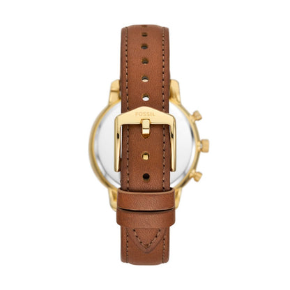 Fossil Neutra Womens Brown Leather Strap Watch-ES5278
