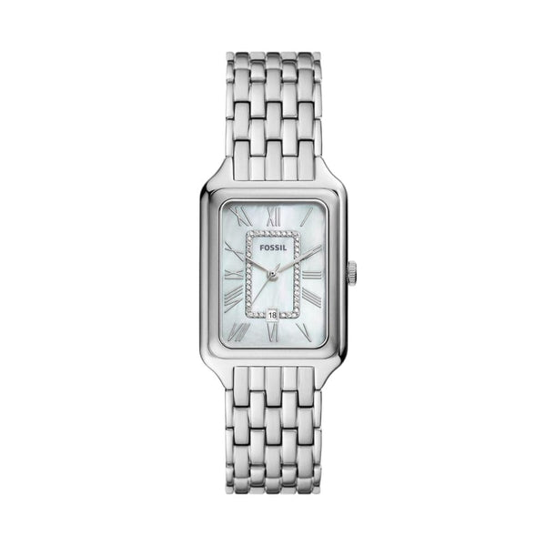 Fossil Women's Raquel Three-Hand Date, Stainless Steel Watch - ES5306