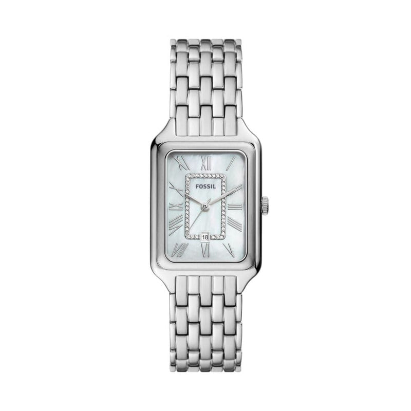 Fossil Women's Raquel Three-Hand Date, Stainless Steel Watch - ES5306