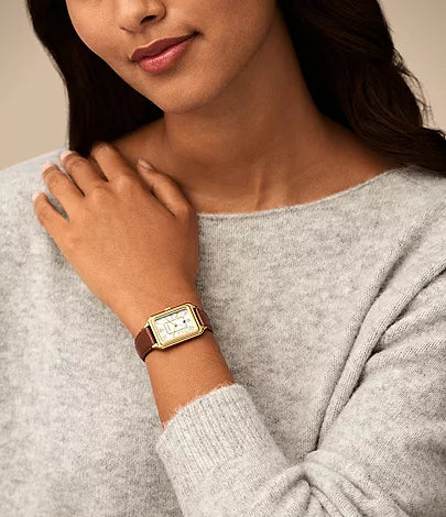 Fossil Women's Raquel , Gold-Tone Stainless Steel Watch - ES5307