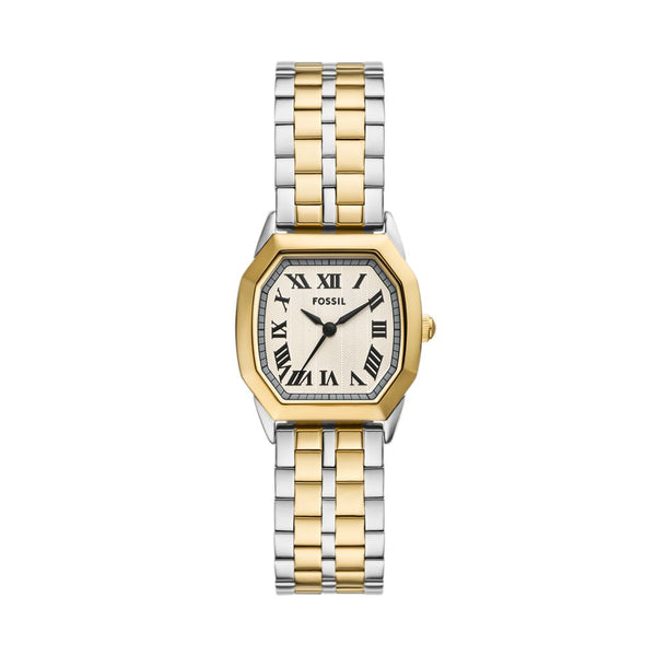 Fossil Harlow Womens Silver Stainless Steel Watch-ES5362