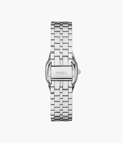 Fossil Harlow Womens Silver Stainless Steel Watch-ES5363