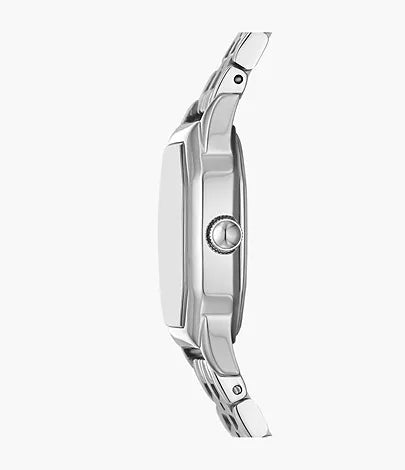 Fossil Harlow Womens Silver Stainless Steel Watch-ES5363