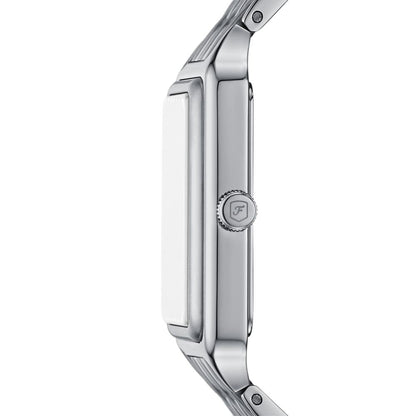 Fossil Raquel Womens Silver Stainless Steel Strap Watch-ES5401