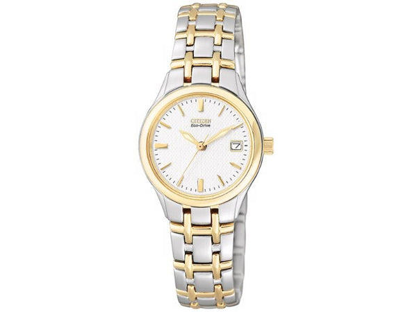 Citizen Eco-Drive Womens Silver Stainless steel Watch-EW1264-50A