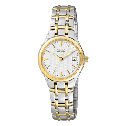 Citizen Eco-Drive Womens Silver Stainless steel Watch-EW1264-50A